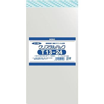 Amazon.co.jp: シモジマ ヘイコー 透明 OPP袋 クリスタルパック
